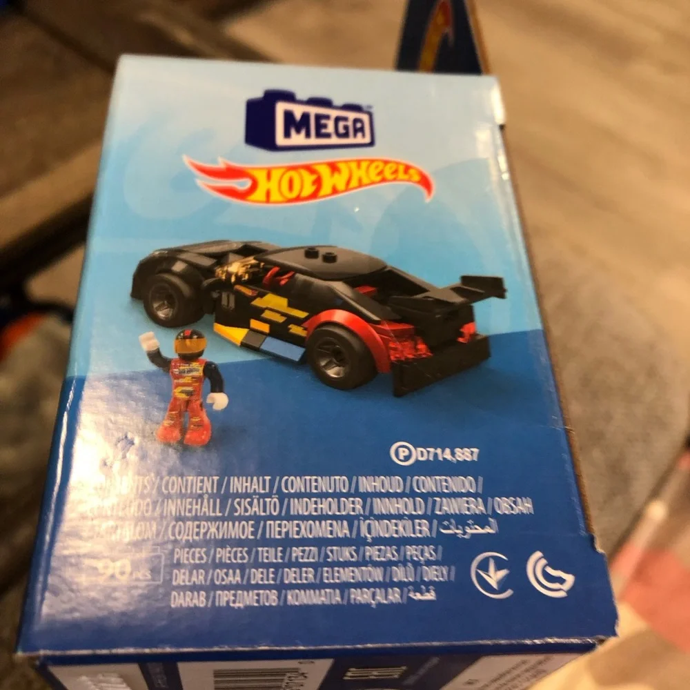 Mega Hot Wheels Black Cadillac ATS-V R
